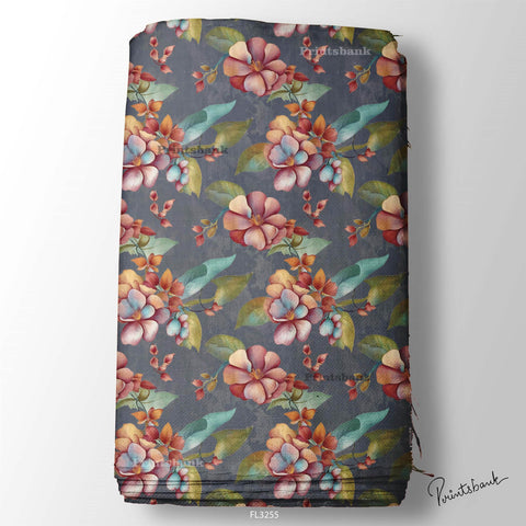 Wholesale Floral Printed Fabric in Surat