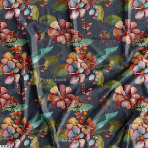 Wholesale Floral Printed Fabric in Surat