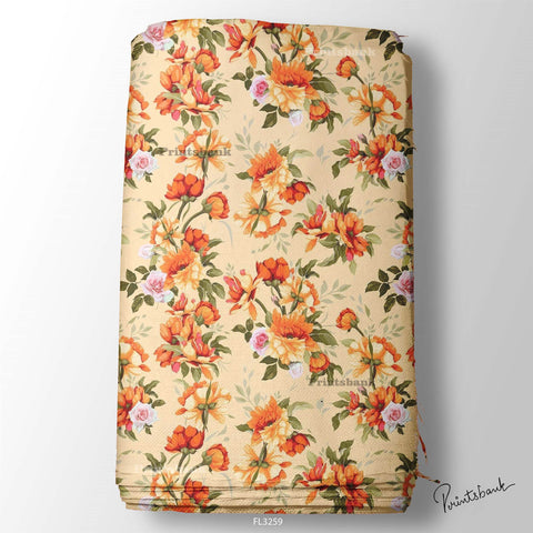 Floral Fabric For Dresses