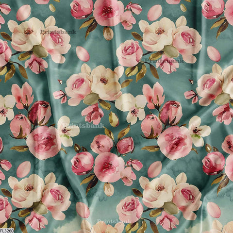 Floral Fabric For Dresses