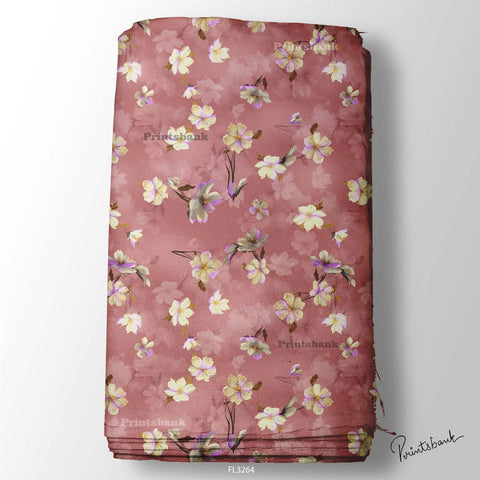 Floral Digital Printed Fabric Manufacturer