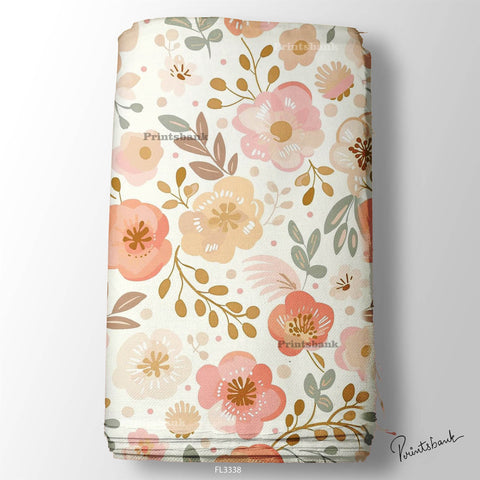 Floral Digital Printed Fabric Manufacturer