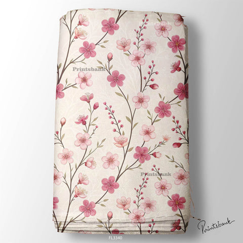 Floral Digital Printed Fabric Manufacturer