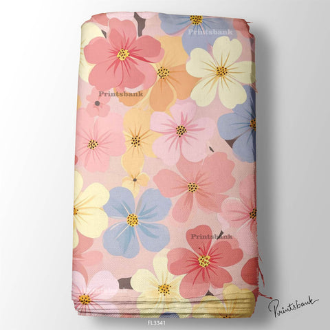 Floral Digital Printed Fabric Manufacturer