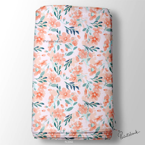 Floral Digital Printed Fabric Manufacturer