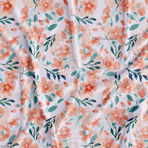 Floral Digital Printed Fabric Manufacturer