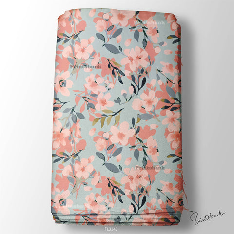 Floral Digital Printed Fabric Manufacturer