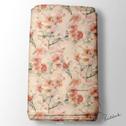 Floral Digital Printed Fabric Manufacturer