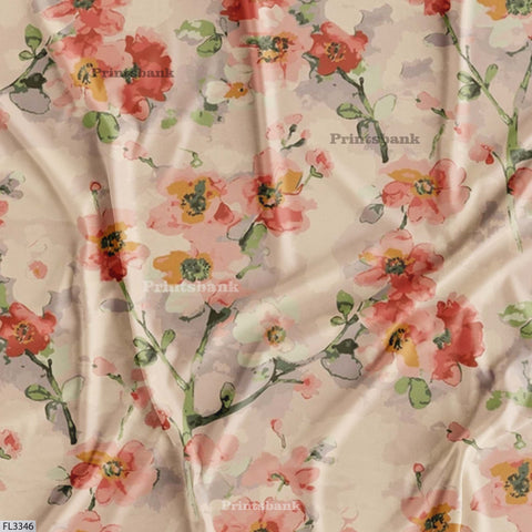 Floral Digital Printed Fabric Manufacturer