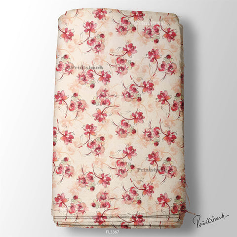 Floral Digital Printed Fabric Manufacturer