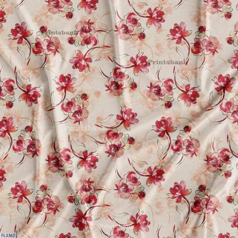 Floral Digital Printed Fabric Manufacturer
