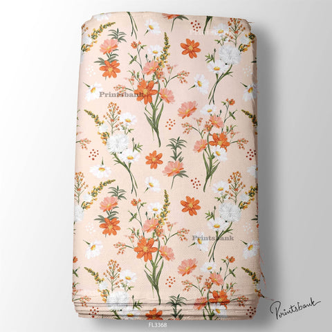 Floral Digital Printed Fabric Supplier