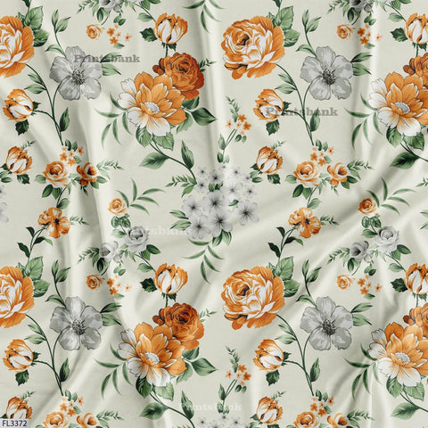 Floral Digital Printed Fabric Supplier