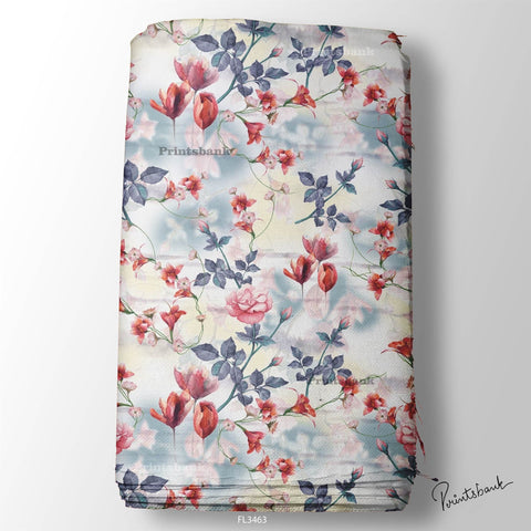 Floral Digital Printed Fabric Supplier