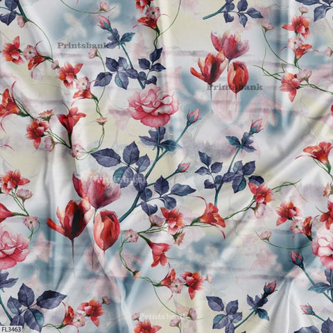 Floral Digital Printed Fabric Supplier