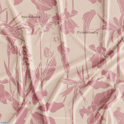 Floral Digital Printed Fabric Supplier