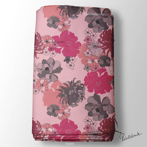 Floral Digital Printed Fabric Supplier