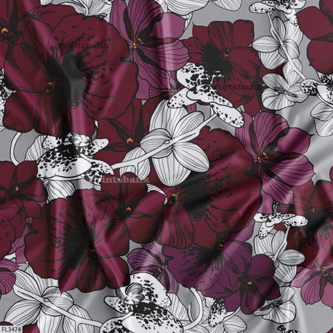 Floral Digital Printed Fabric Supplier