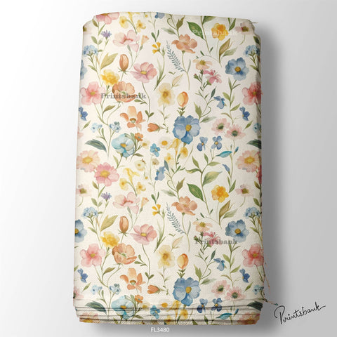 Floral Digital Printed Fabric Manufacturer