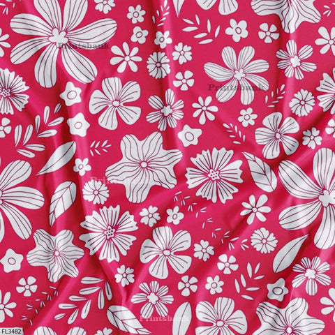 Floral Digital Printed Fabric Manufacturer