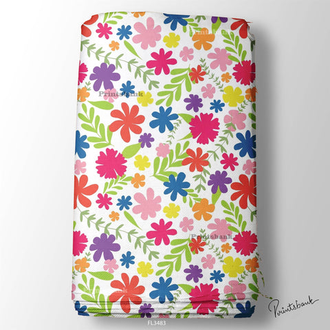 Floral Digital Printed Fabric Manufacturer