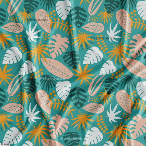 Floral Digital Printed Fabric Manufacturer