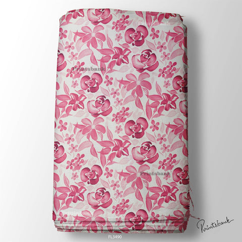 Floral Digital Printed Fabric Manufacturer