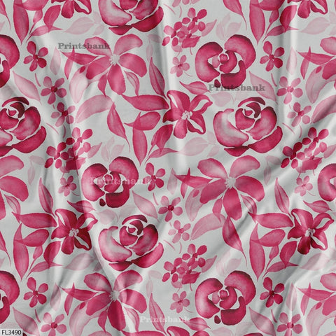 Floral Digital Printed Fabric Manufacturer