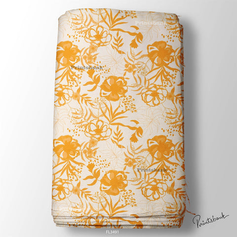 Floral Digital Printed Fabric Manufacturer