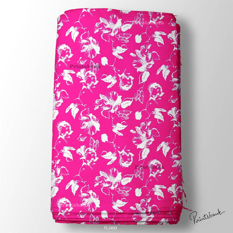 Wholesale Floral Printed Fabric in Surat