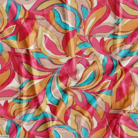 Wholesale Floral Printed Fabric in Surat