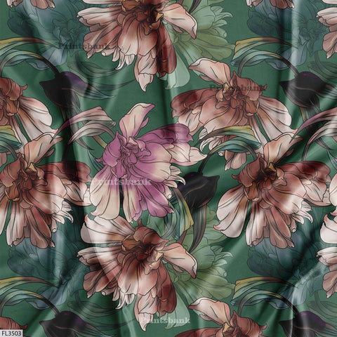 Floral Digital Printed Fabric Supplier