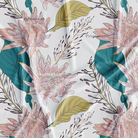 Floral Digital Printed Fabric Supplier
