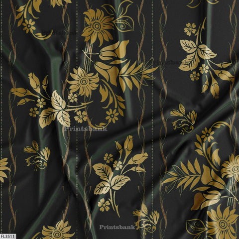 Floral Digital Printed Fabric Supplier