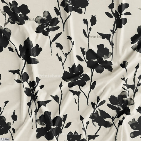 Floral Digital Printed Fabric Supplier
