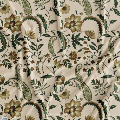 Floral Digital Printed Fabric Manufacturer