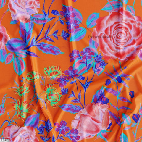 Floral Digital Printed Fabric Manufacturer