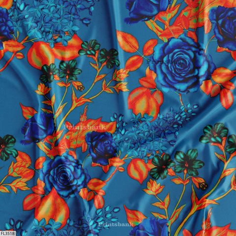 Floral Digital Printed Fabric Manufacturer