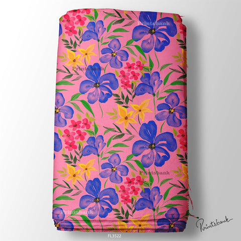 Floral Digital Printed Fabric Manufacturer