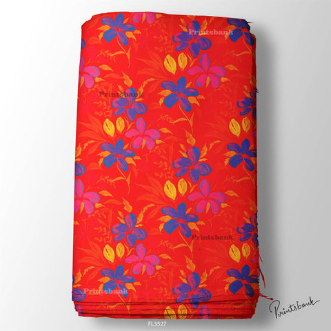 Floral Digital Printed Fabric Manufacturer