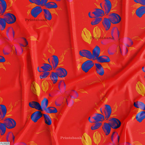 Floral Digital Printed Fabric Manufacturer