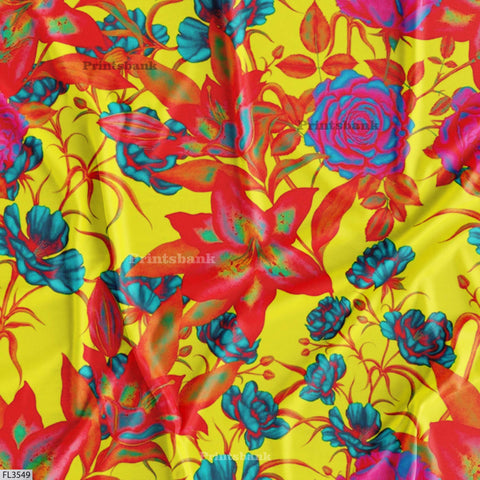 Wholesale Floral Printed Fabric in Surat