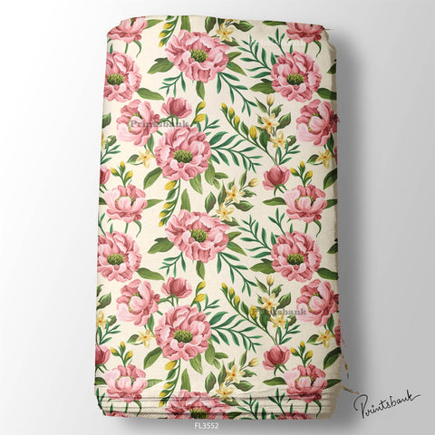 Wholesale Floral Printed Fabric in Surat