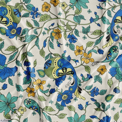 Wholesale Floral Printed Fabric in Surat