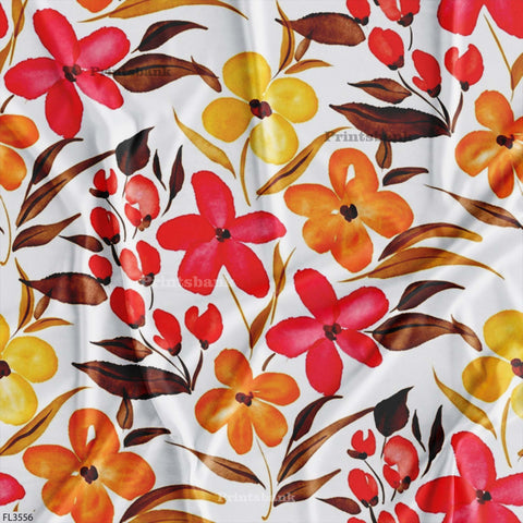 Digital Floral Print