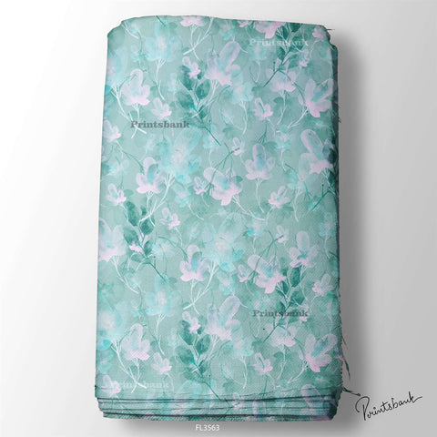 Floral Digital Printed Fabric Manufacturer