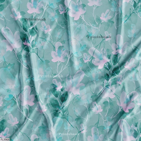 Floral Digital Printed Fabric Manufacturer