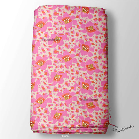 Wholesale Floral Printed Fabric in Surat
