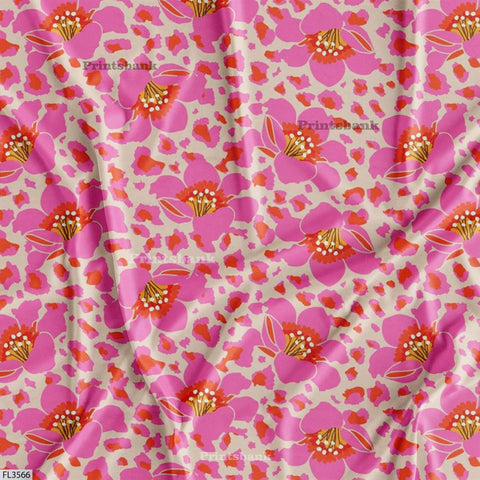 Wholesale Floral Printed Fabric in Surat