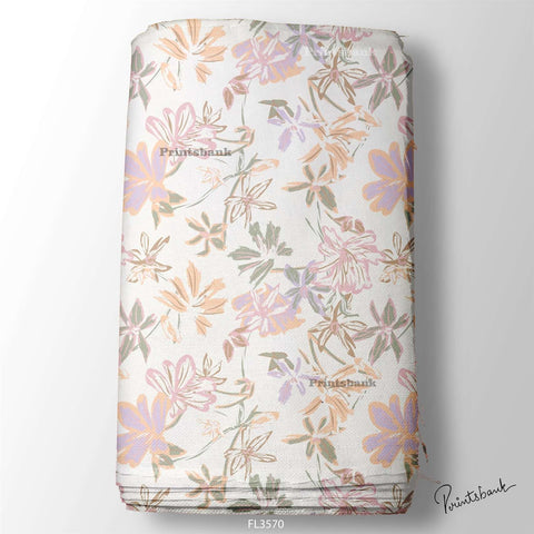 Wholesale Floral Printed Fabric in Surat